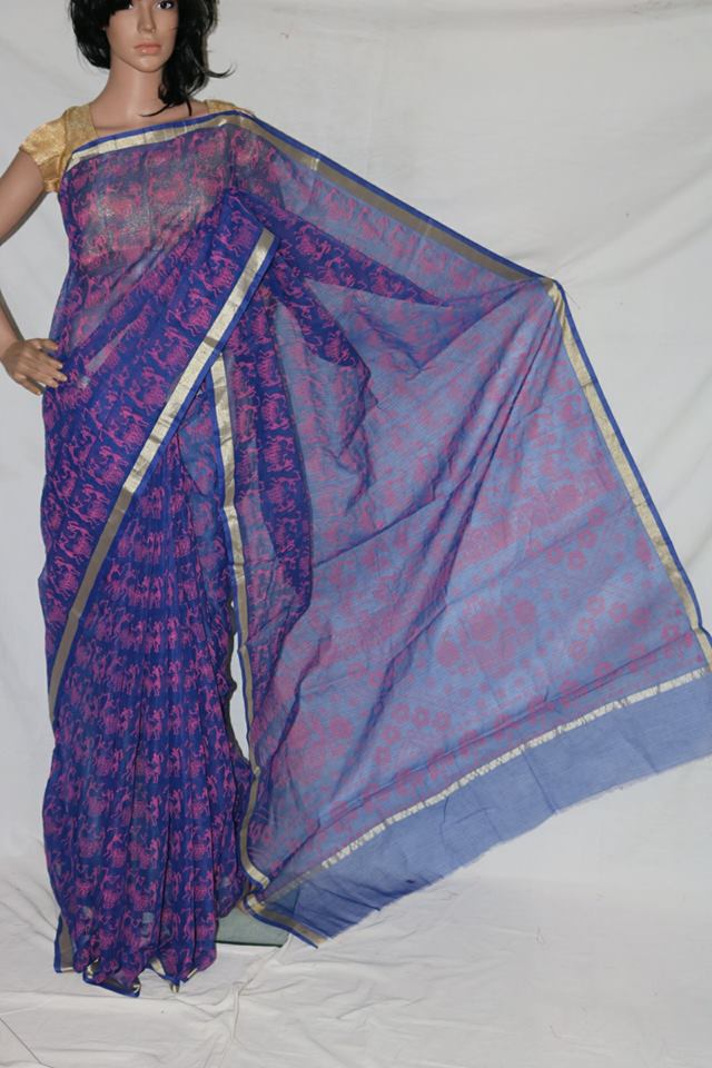 COTTON KOTA PRINTED SAREE