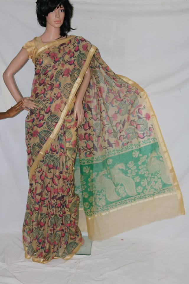 COTTON KOTA PRINTED SAREE
