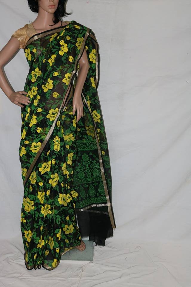 COTTON KOTA PRINTED SAREE