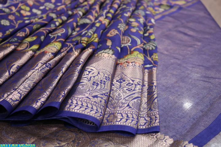 PURE SILK KALAMKARI SAREE