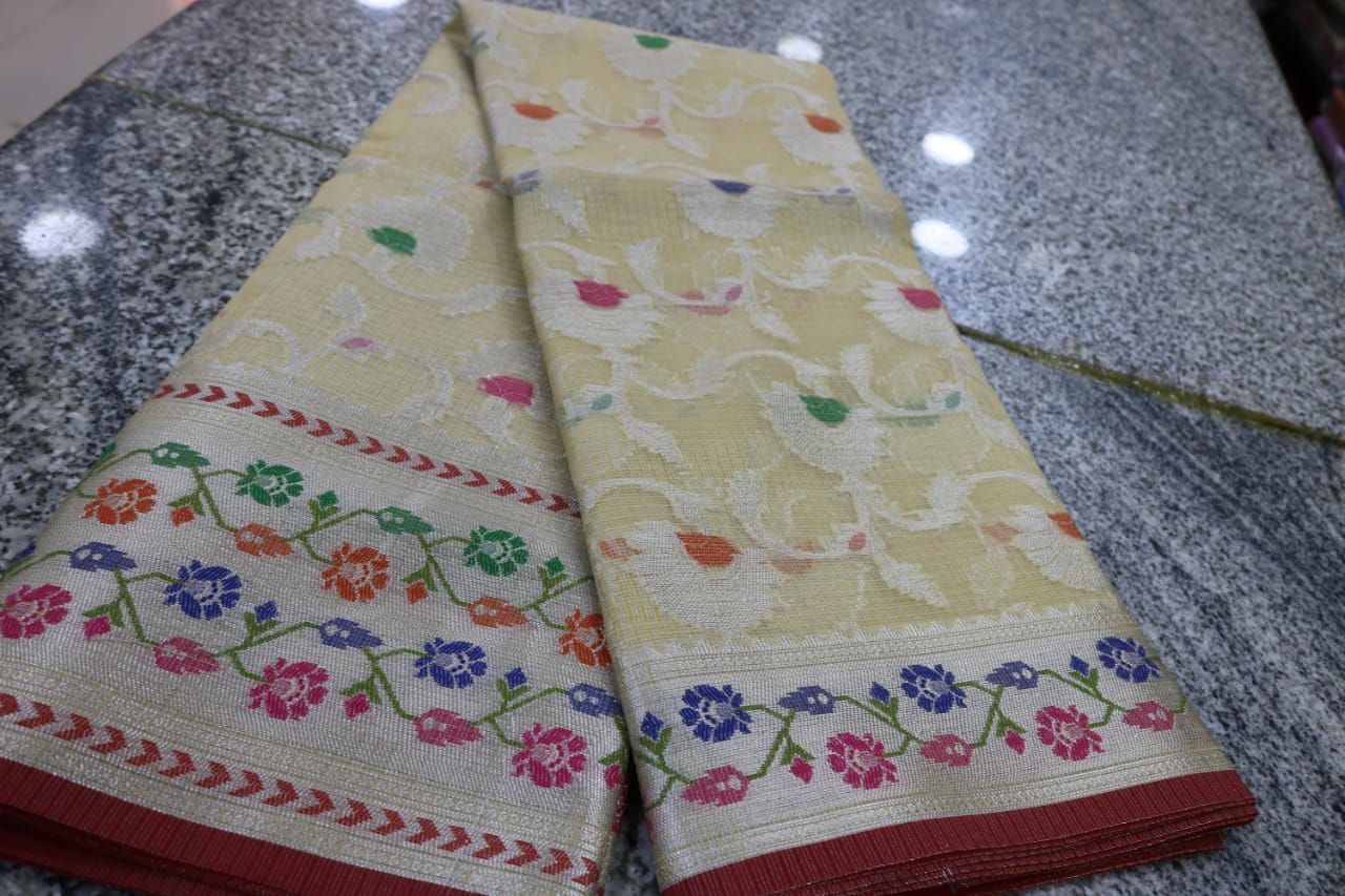 TISSUE KOTA  FANCY SAREE
