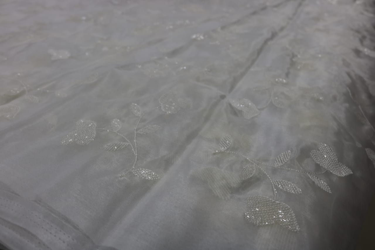 ORGANZA DYEBLE  MATERIAL.