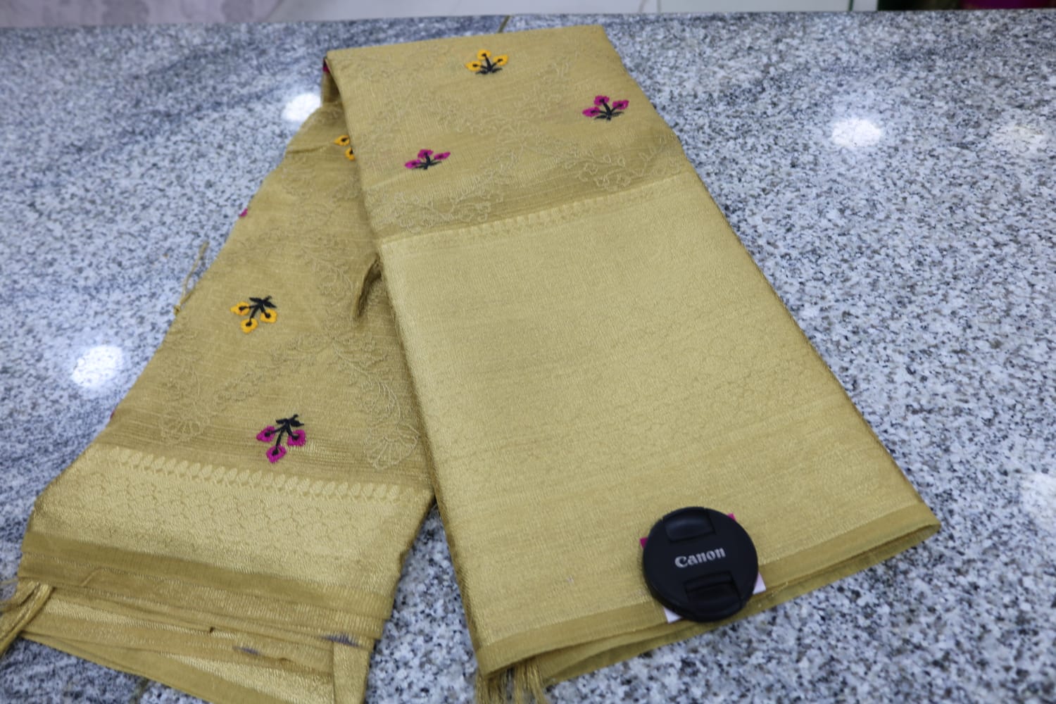 TISSUE KOTA  FANCY SAREE.
