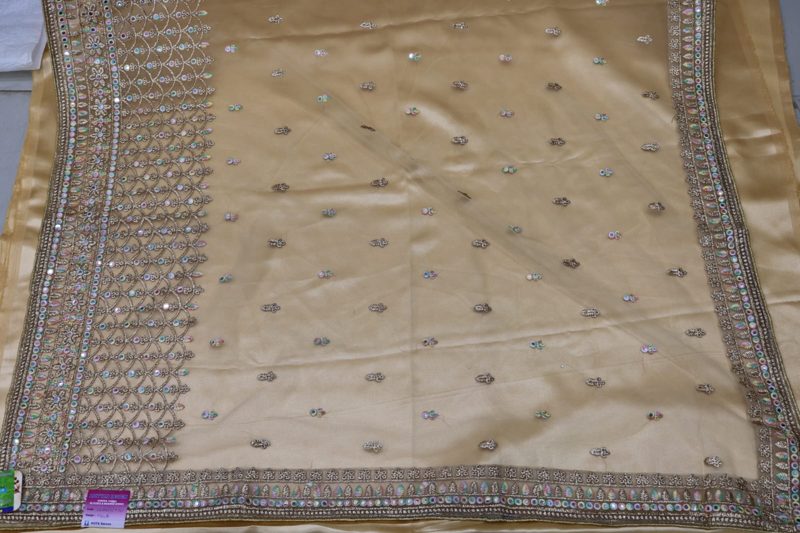 ELEGANT NETTED SAREE